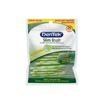 Dentek Slim Brush Interdentalreiniger, 32 Stück, ultradünn 2.00-3.00 mm
