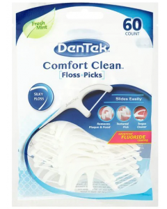 Dentek Comfort Clean Floss Picks (60 Stück)