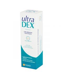 UltraDEX Zahnpasta mit geringem Abrieb
