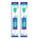 JuliBrite Zungenreiniger 2er-Pack (Grün)